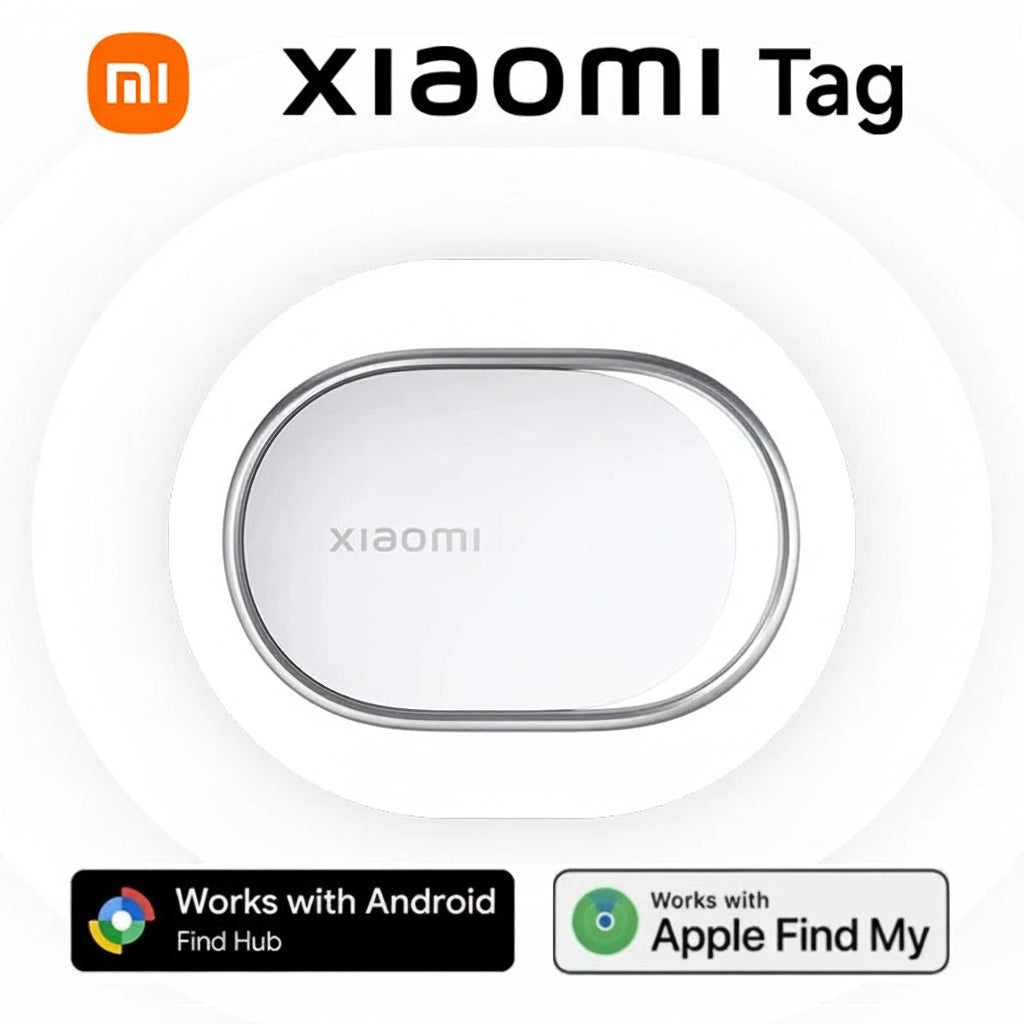 Localizador inteligente Xiaomi Tag Tracker, dispositivo anti pérdida, versión global, compatible con Apple Find My y Google Android Find Hub, Bluetooth 5.4.