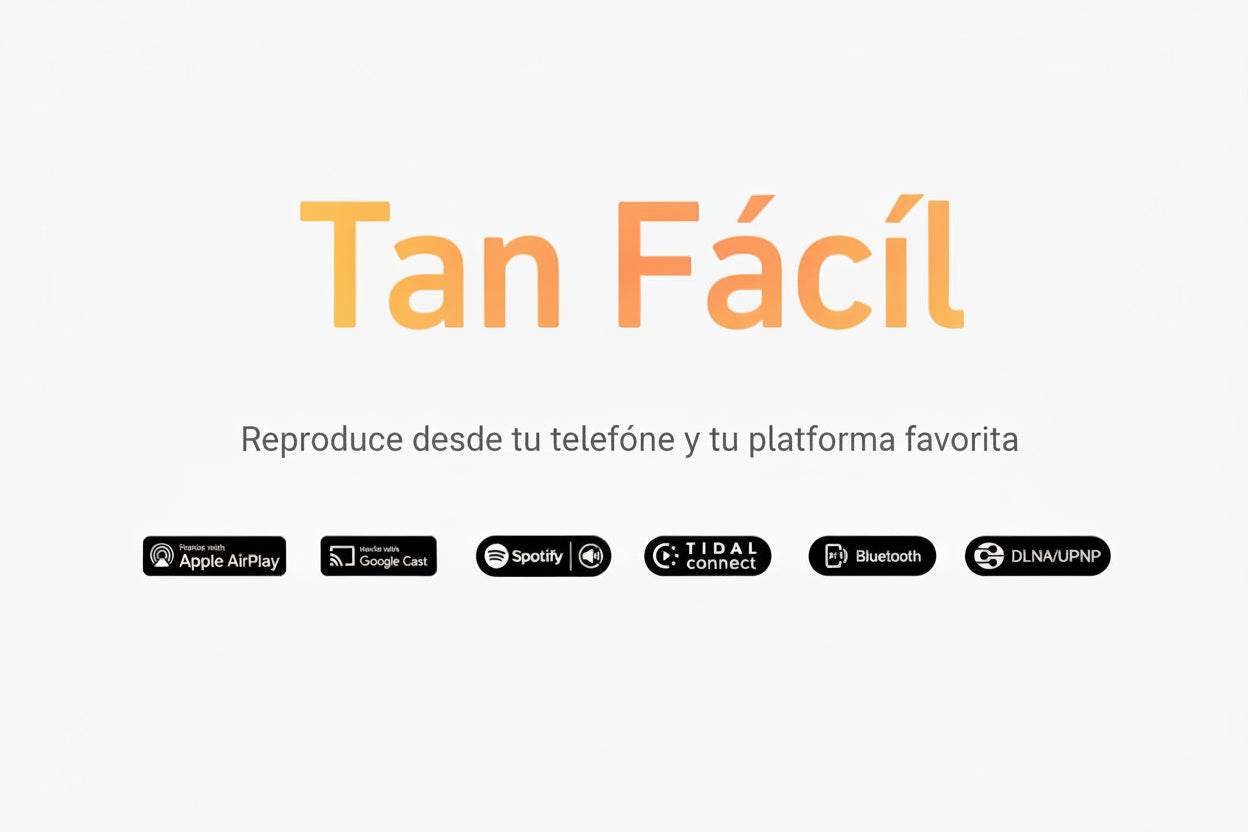 Reproduce desde tu telefono y pltaforma favorita