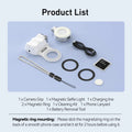 Empuñadura magnética para cámara de teléfono TELESIN, soporte para Smartphone con control remoto, para iPhone y Android.